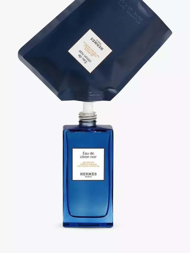 Сменный гель для душа для волос и тела Eau de Citron Noir, 200 мл Hermès — фото 2