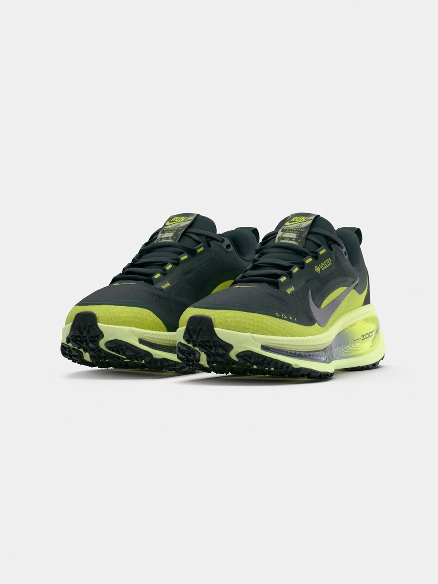 Беговые кроссовки NIKE Vomero 18, Apple/Dark green — фото 2