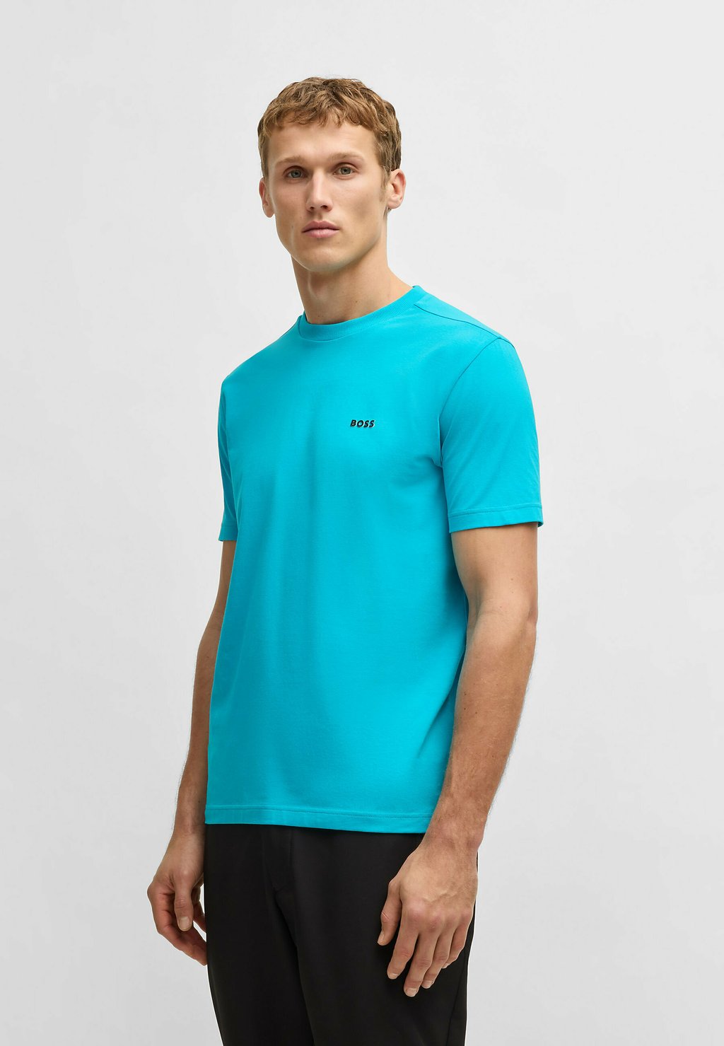 

Базовая футболка TEE BOSS, светло-голубой