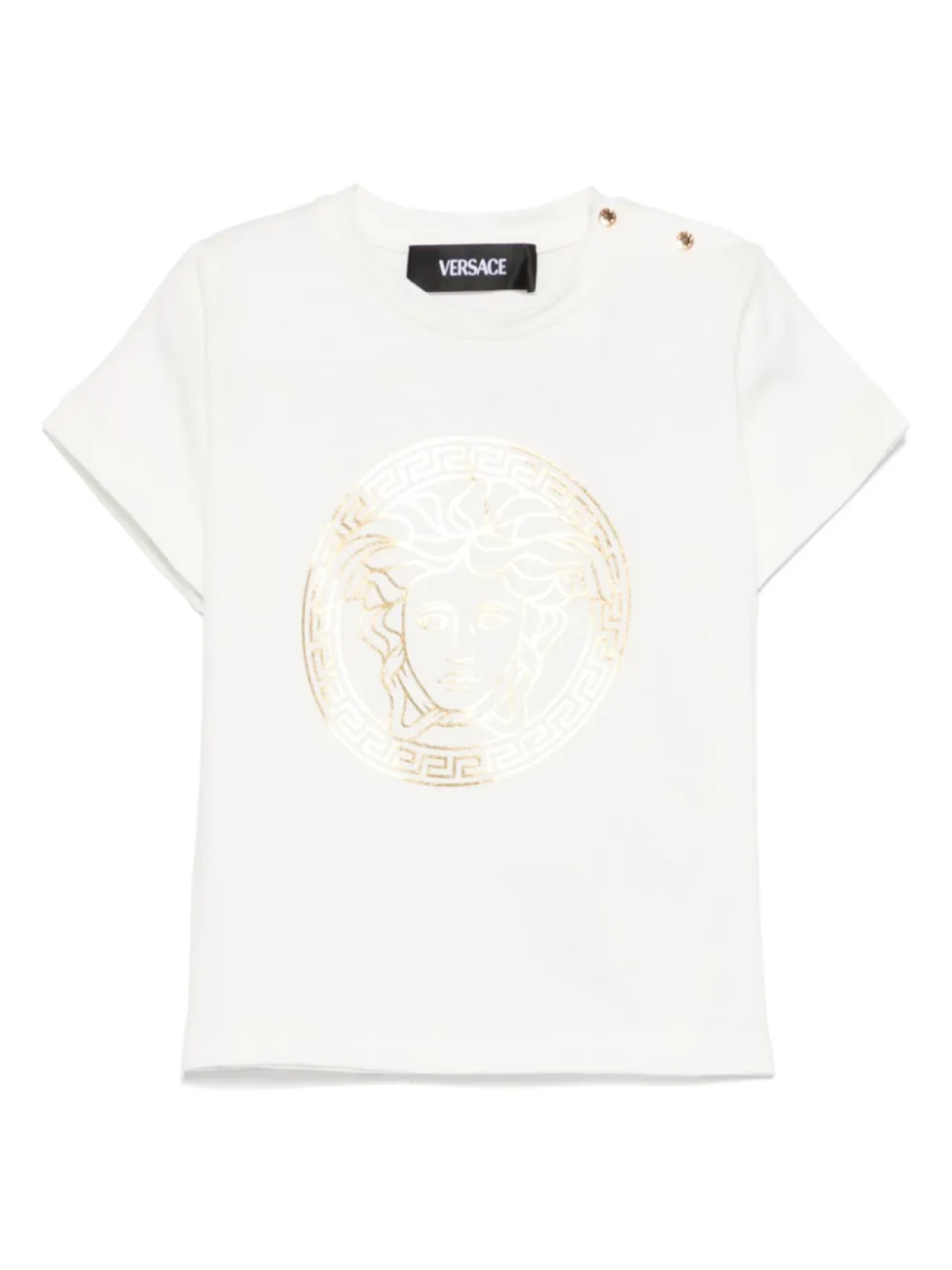 

Футболка Versace Kids с принтом Медузы, белый
