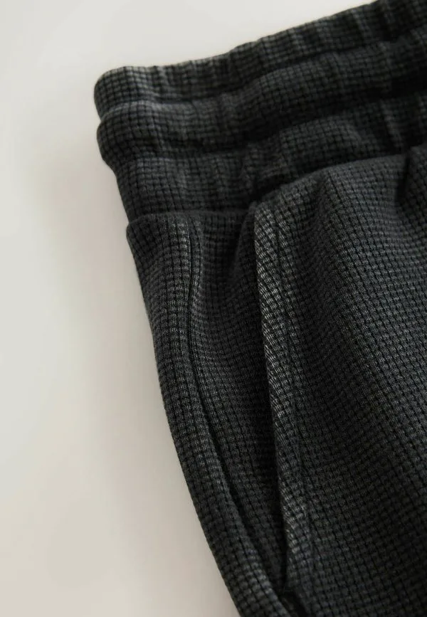 Спортивные штаны стандартного кроя Smallsaints, Washed Black Waffle — фото 3