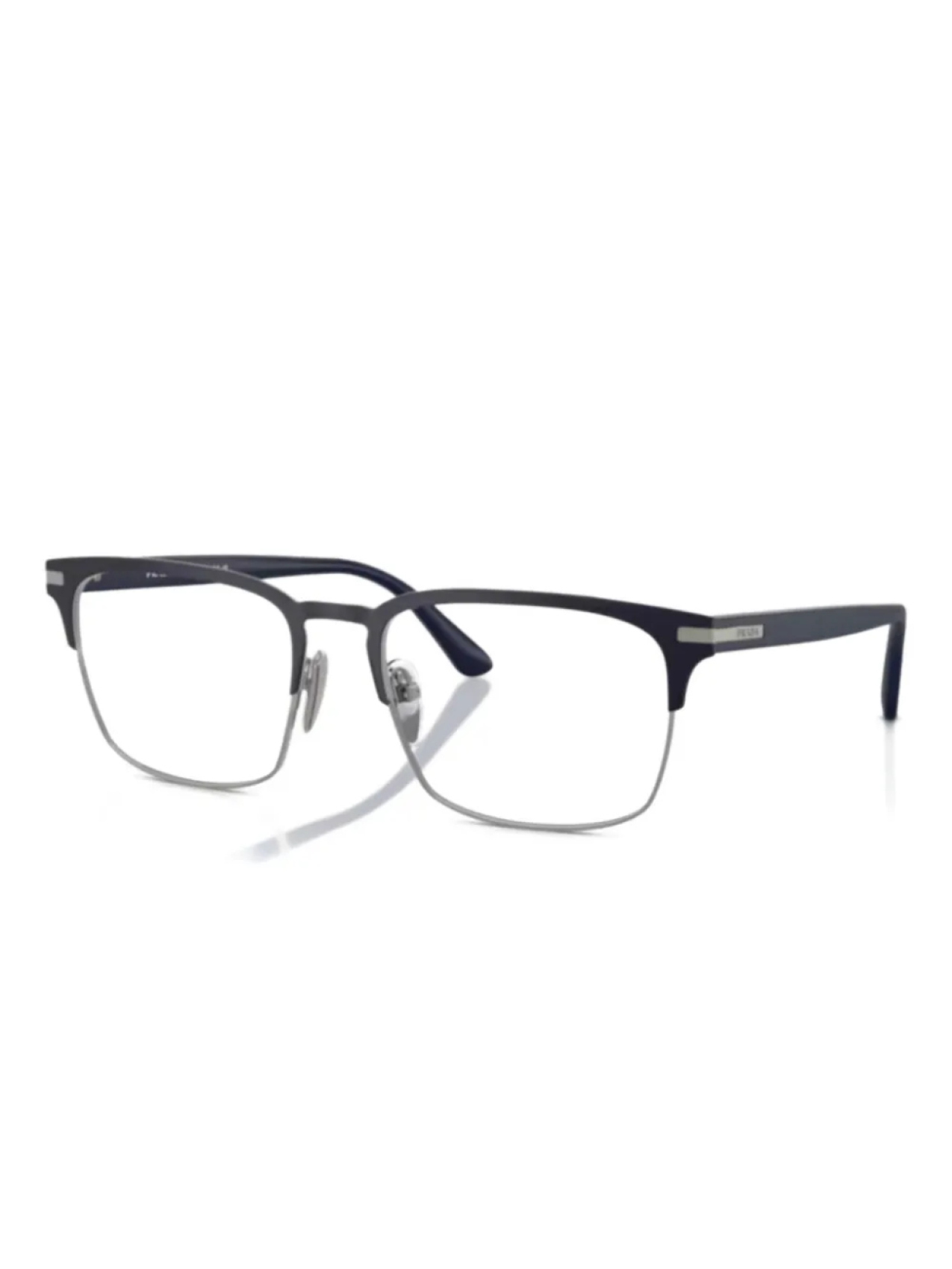 

Prada Eyewear очки PR 58ZV в прямоугольной оправе, черный