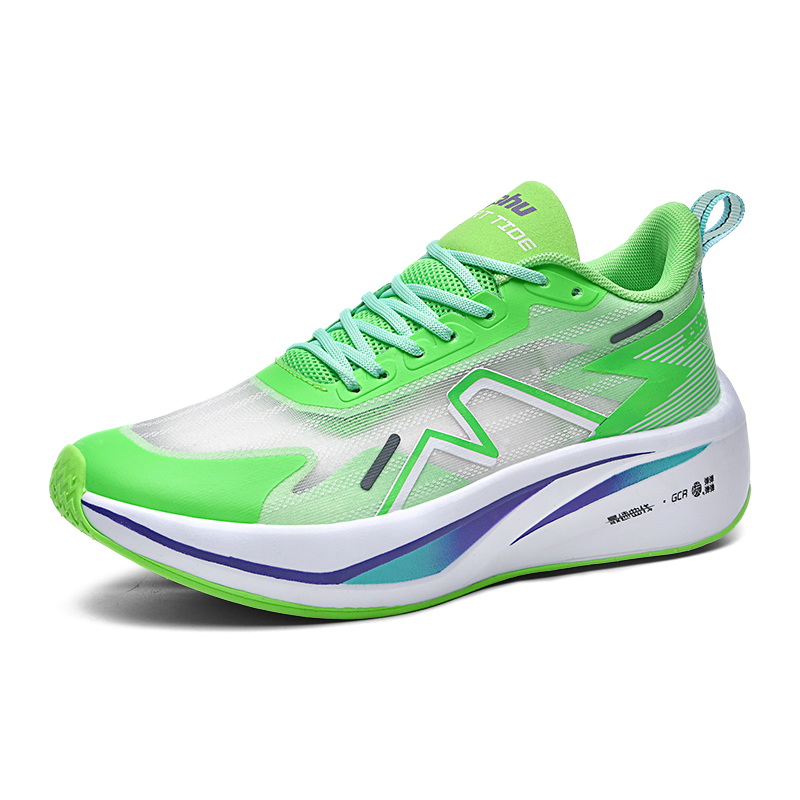 

TONYBEAR Мужские кроссовки Mid Top Carbon Plate Aurora Green, цвет Aurora Green
