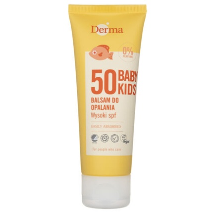 

Солнцезащитный лосьон Sun Baby для детей SPF50 75 мл Derma