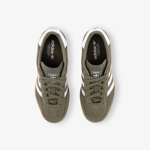 Кроссовки Adida Gazelle для зала из замши, белый — фото 2
