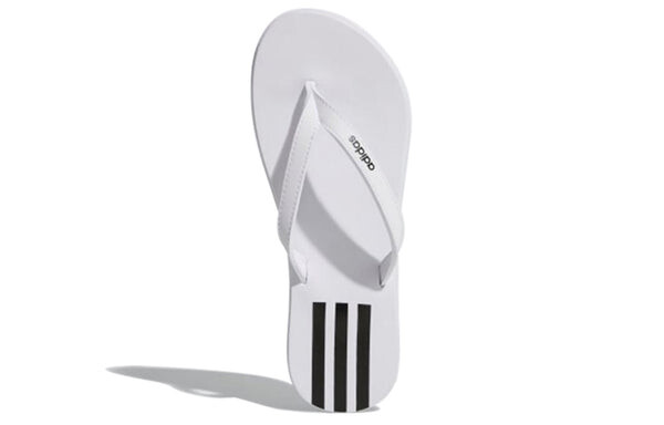 Тапочки eezay flip-flops slides white/black Adidas, белый — фото 4