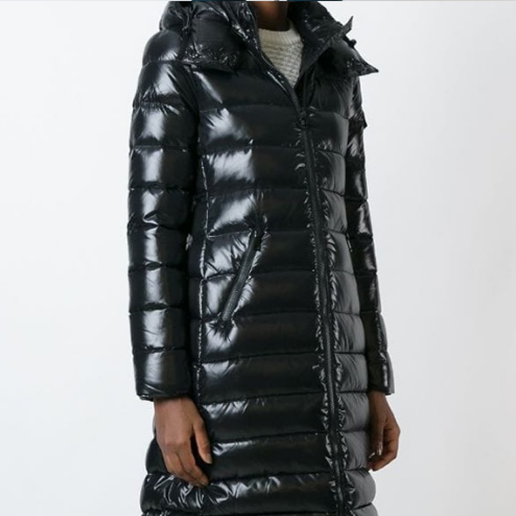 Пуховик Moka Series зимний женский черный Moncler — фото 4