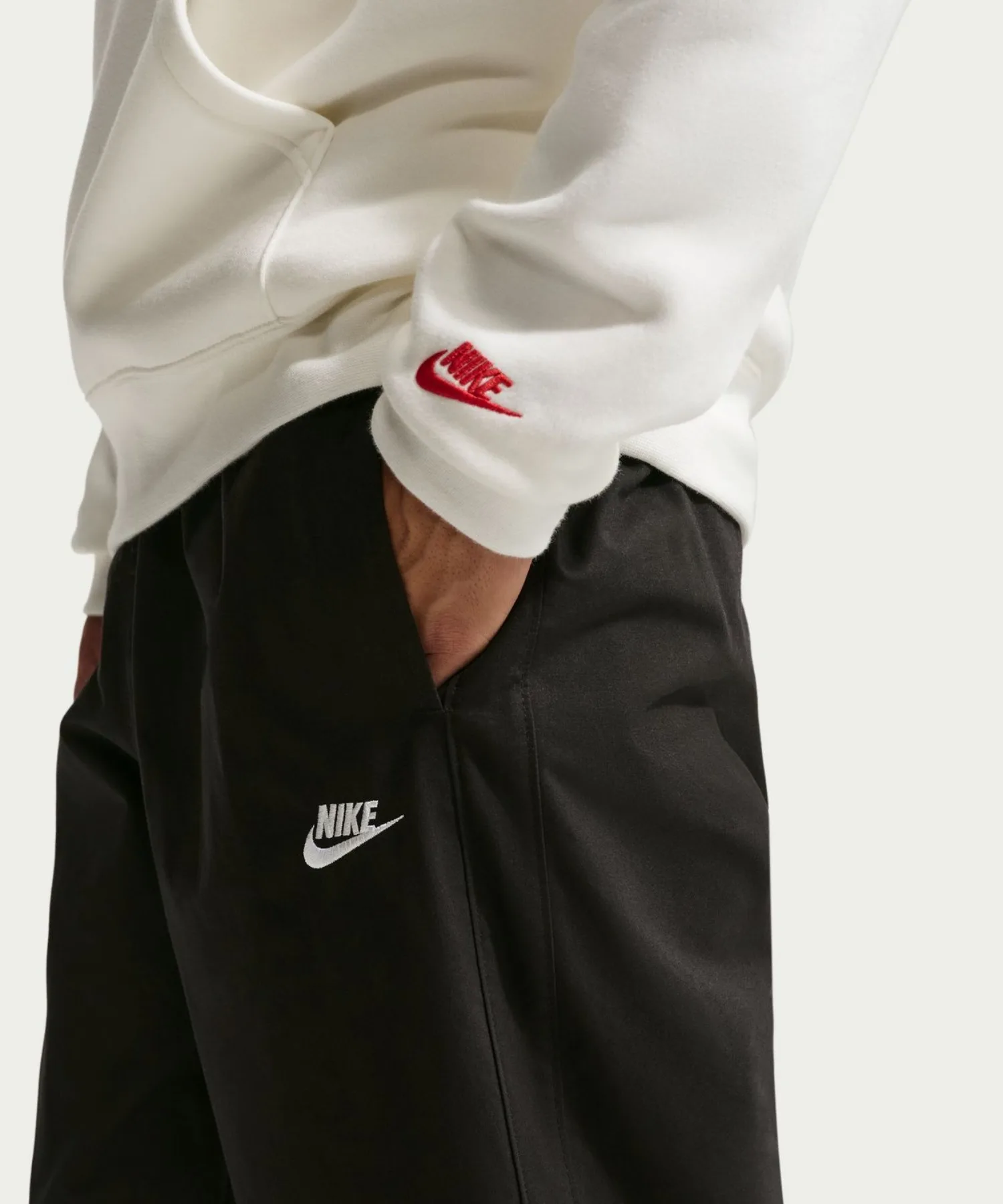 Мужские брюки спортивные Club Barcelona NIKE чёрные — фото 4