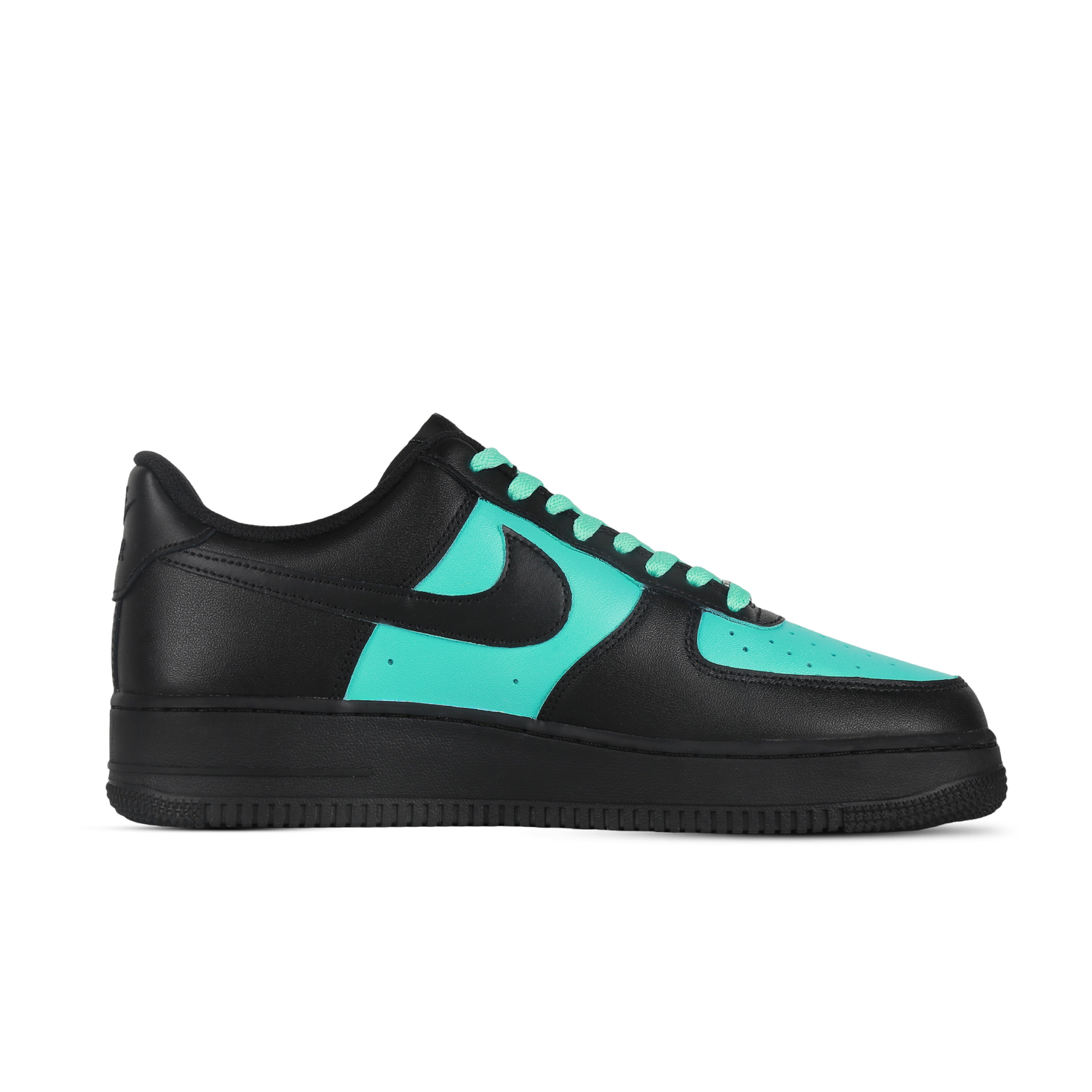 Кроссовки Nike Air Force 1 Lightly Floating с противоскользящим покрытием низкие унисекс мятно-бирюзовые, цвет Teal — фото 3