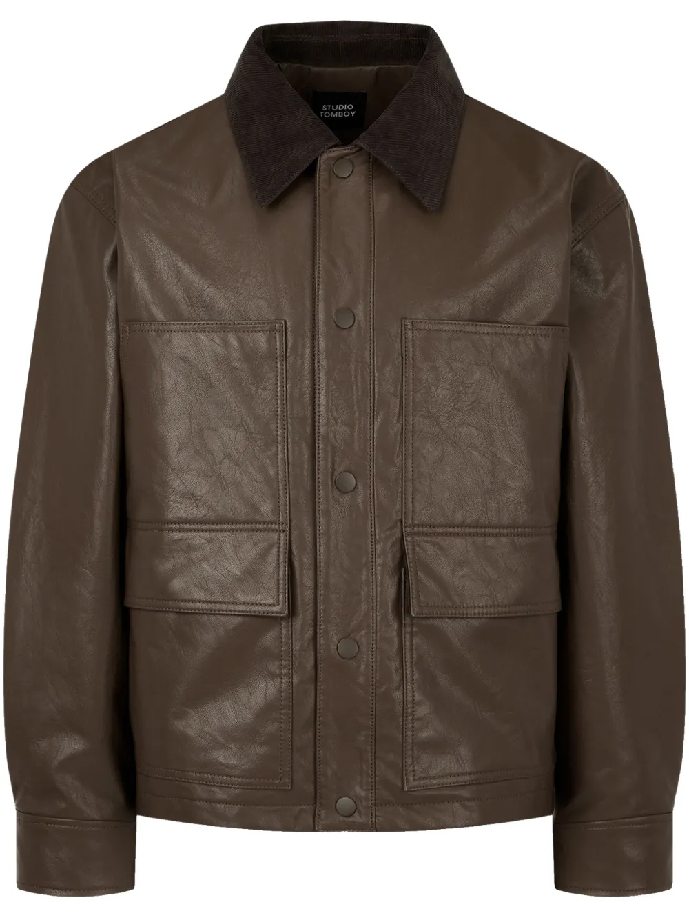 

Куртка из искусственной кожи STUDIO TOMBOY, коричневый