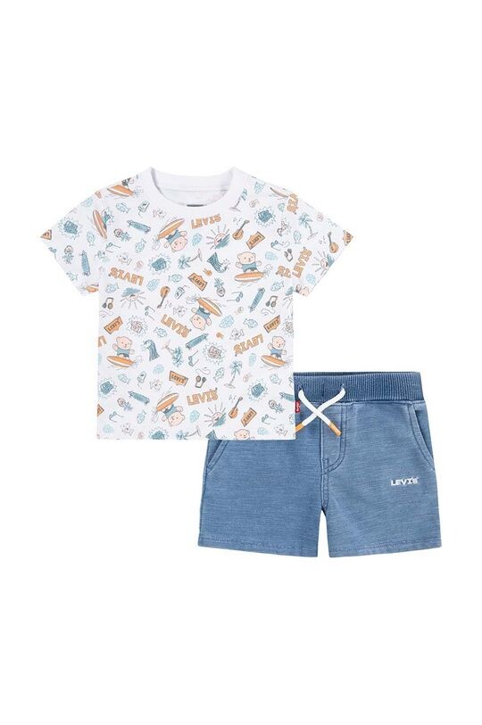 

Levi's Хлопковый детский комплект, синий