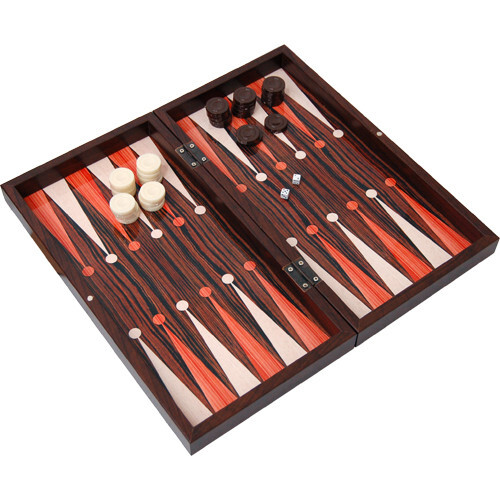 

Настольная игра Worldwise Imports Backgammon: Woodgrain Decoupage (15in)