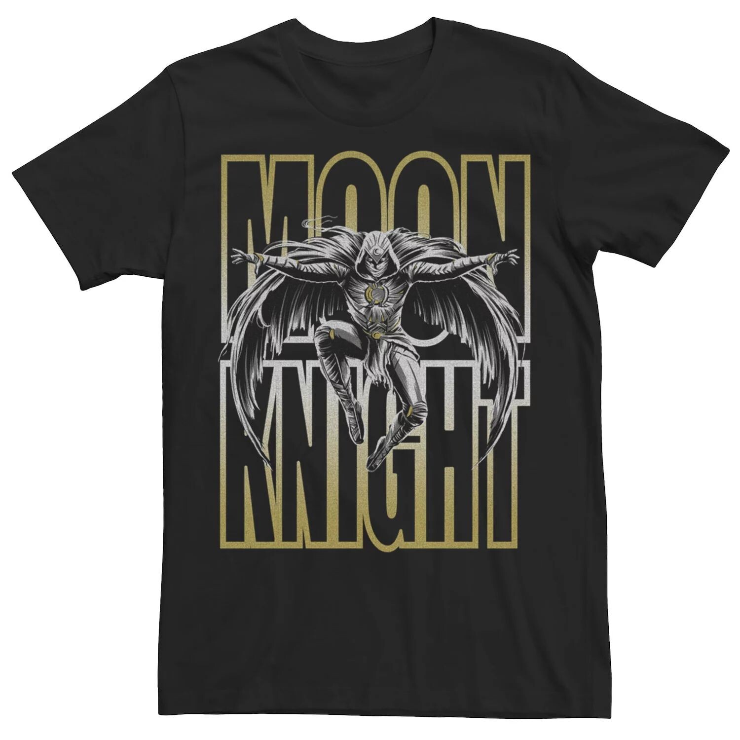 

Мужская футболка Marvel Moon Knight Leaping Knight Moon Jumps Licensed Character