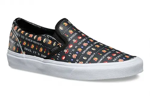 Кроссовки Vans Slip-On Nintendo X Classic 'Zelda' — фото 2