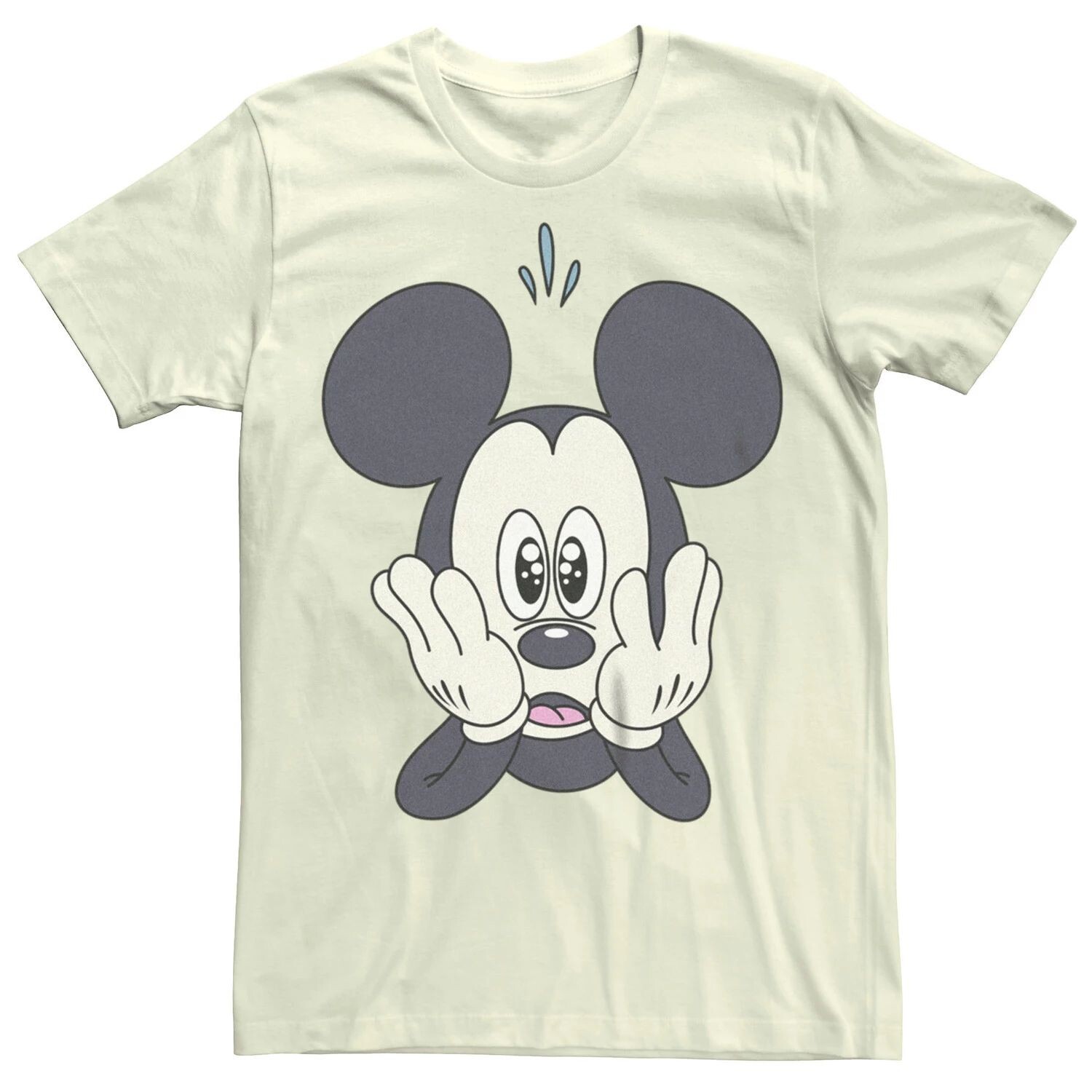 

Мужская футболка Disney Mickey Mouse Amazed Face Licensed Character