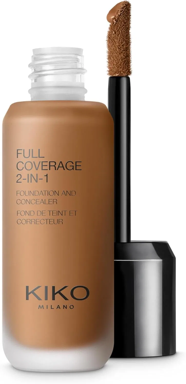 Тональное средство KIKO Milano Full Coverage 2-In-1 Foundation & Concealer 25 мл
