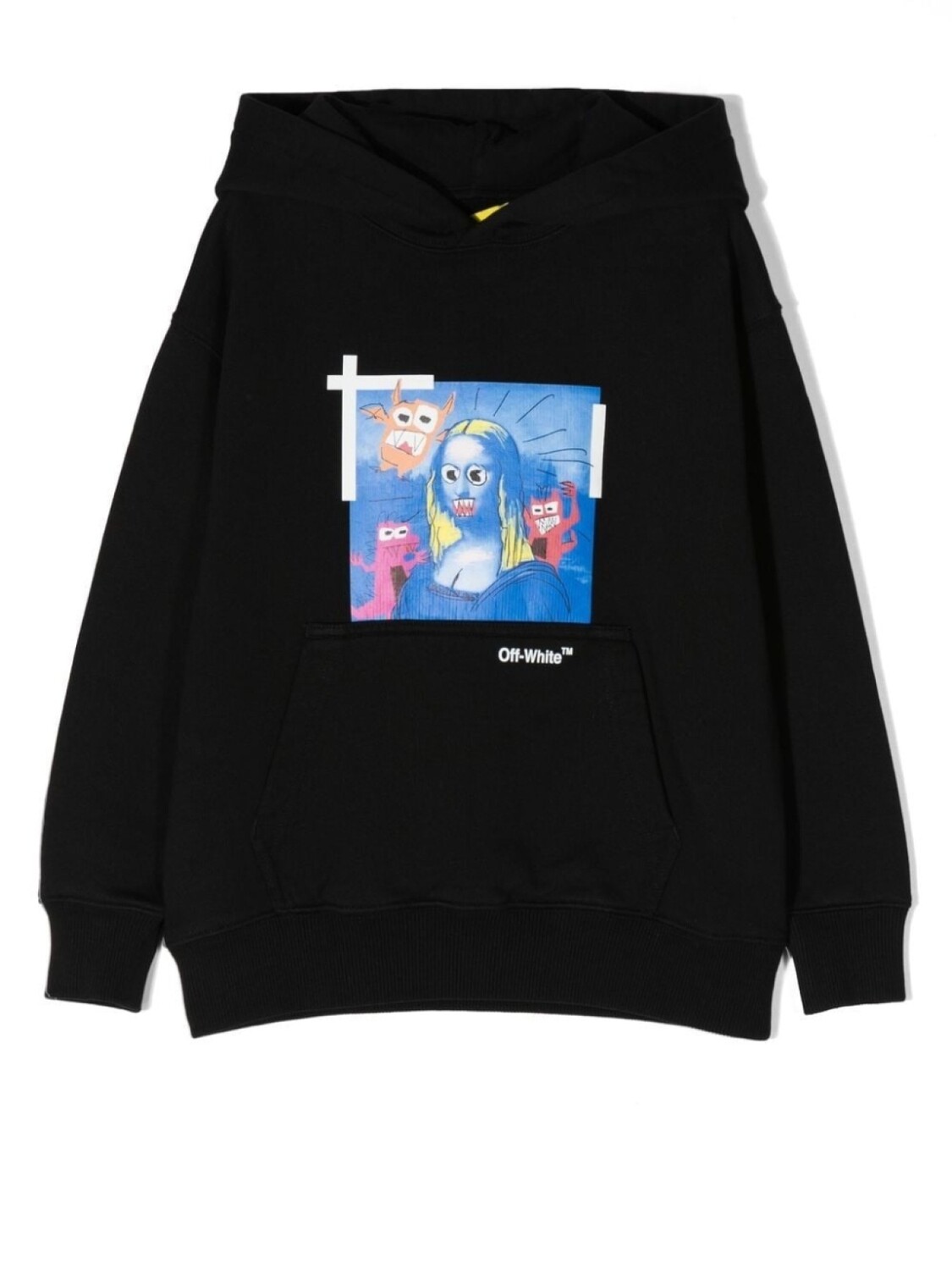 

Off-White Kids худи с графичным принтом, черный
