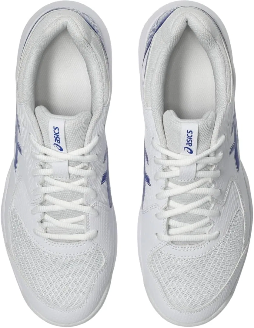 Мужские теннисные кроссовки ASICS Gel-Dedicate 8, White/Dark Cobalt — фото 3