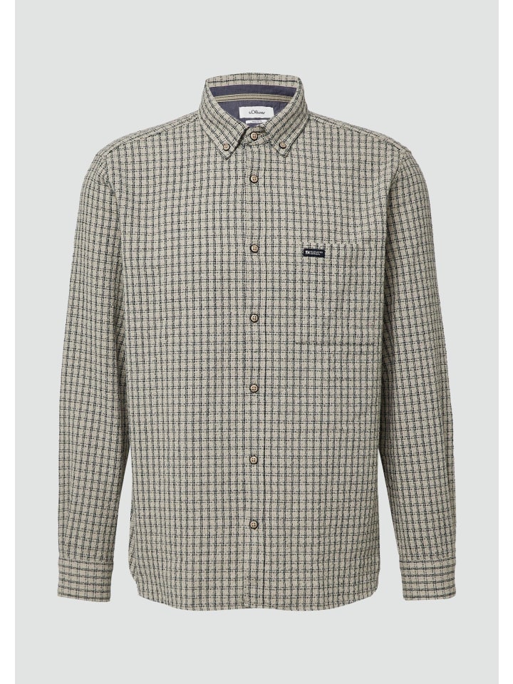 

Рубашка в цвете 81N3_бежевый s.Oliver