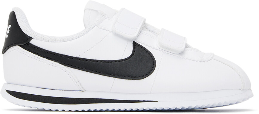 

Детские белые кроссовки Cortez Basic SL Little Kids Nike, цвет White/Pink prime