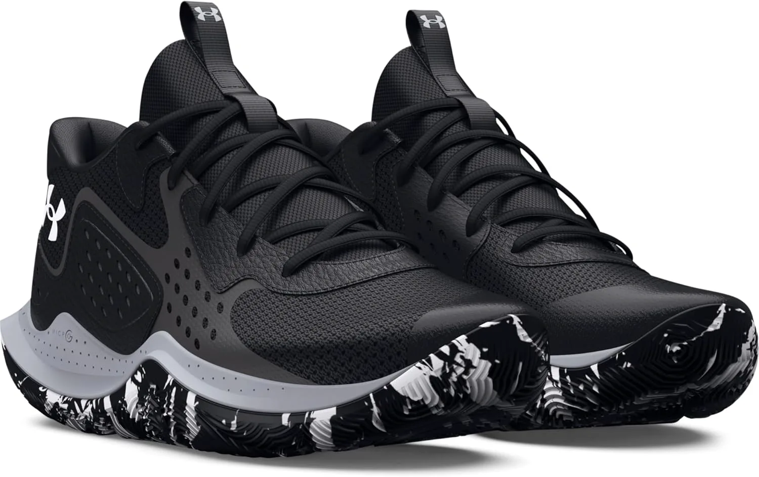 Баскетбольные кроссовки Under Armour Men's Ua Jet '23, черный/серый/белый — фото 3