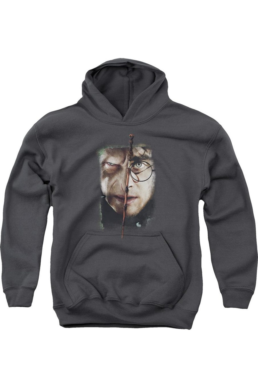 

Толстовка с капюшоном Harry Potter It All Ends Here для молодежи Gildan, Charcoal