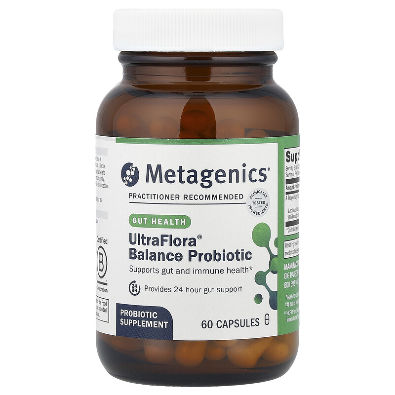 

Metagenics, UltraFlora Balance Probiotic, 60 Capsules