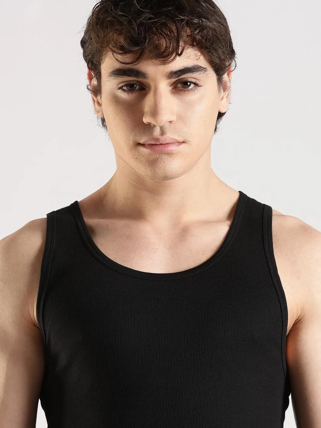 Мужская майка Calvin Klein 3-pack, Black — фото 4