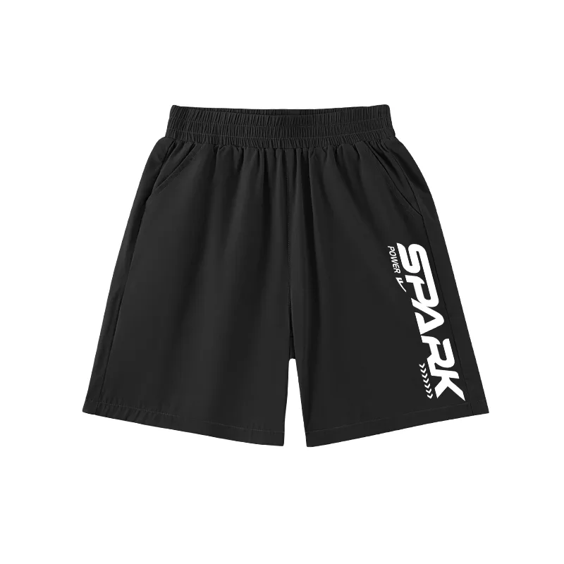 Шорты детские для возраста 3-7 лет WARRIOR, Navy Blue/H Curve English Lower Left K — фото 3
