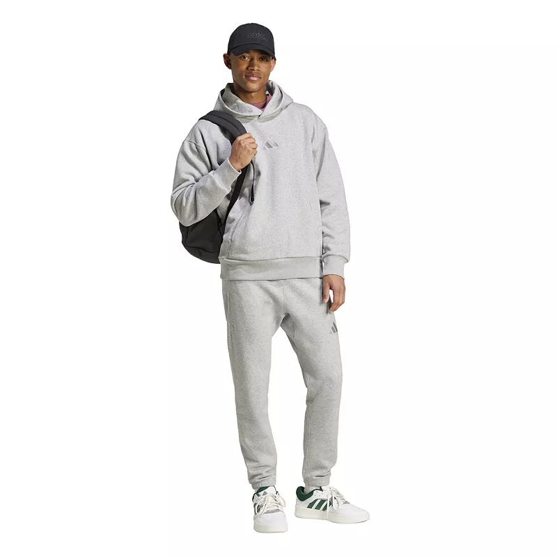 

Мужская флисовая худи Adidas ALL SZN, цвет MGH