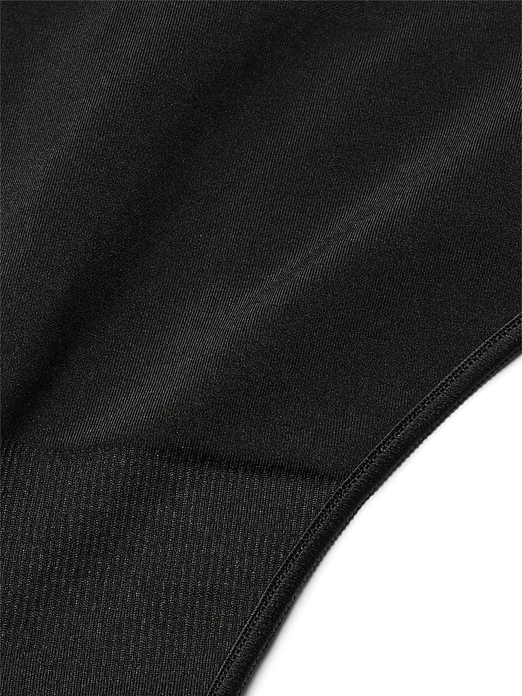 Корректирующее белье от Victoria Seamlessshaping, трусики-стринги с высокой талией Victoria'S Secret, черный — фото 4
