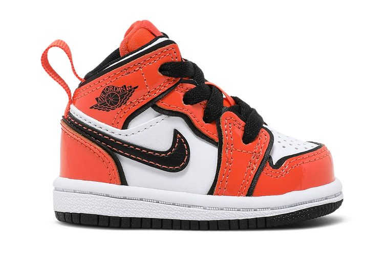 Кроссовки Air Jordan Air Jordan 1 Mid SE TD 'Turf Orange', оранжевый — фото 2