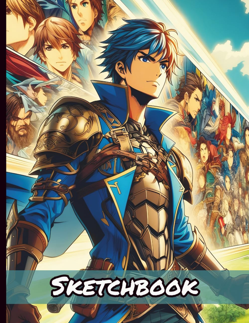 

Sketchbook for Drawing Anime: Large Personal Artist Japanimation Manga Sketch Book and Doodle Drawing Pad (Independently published)