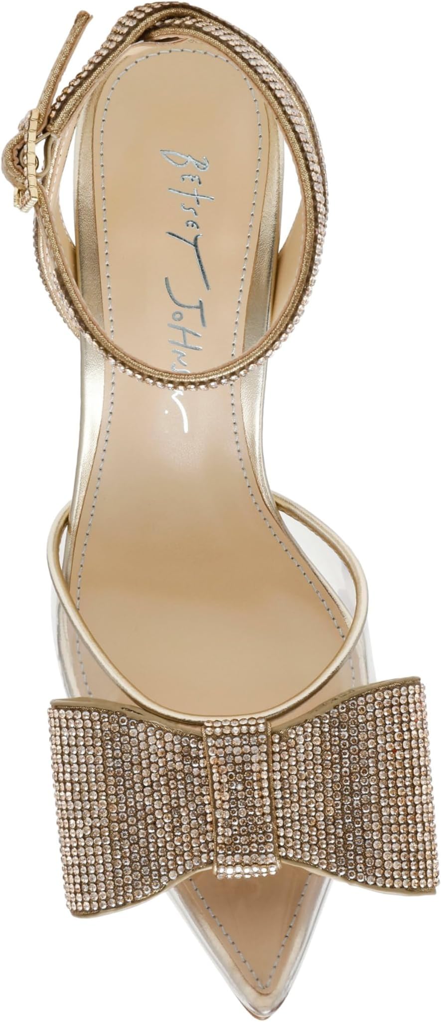 Туфли Blue by Betsey Johnson Hart, цвет Light Gold — фото 2