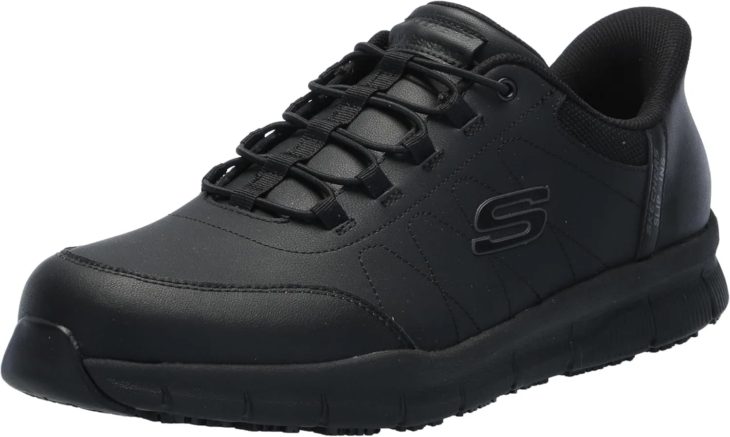Мужские туфли Skechers Nampa-Knotly Bungee Athletic Sr Food, Black