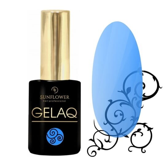 

УФ/светодиодный гибридный лак Gelaq, Vitrage № 452, SUNFLOWER