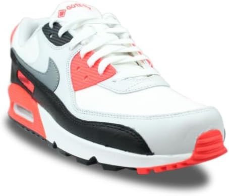 Мужские кроссовки Nike Air Max 90 GTX, белый/черный/красный/серый/ярко-красный — фото 3