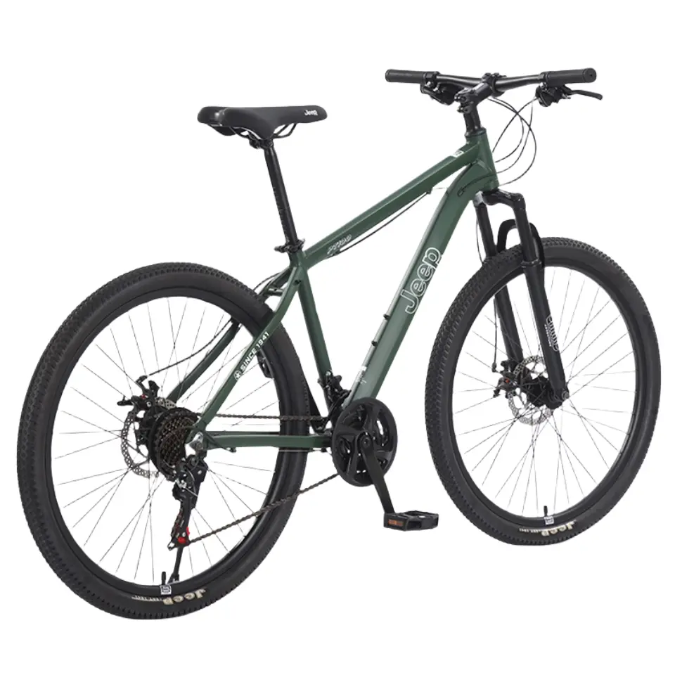 

Горный велосипед PT100 Forest Trail, алюминиевый сплав, дисковые тормоза, для взрослых Jeep, pt100/jeep green