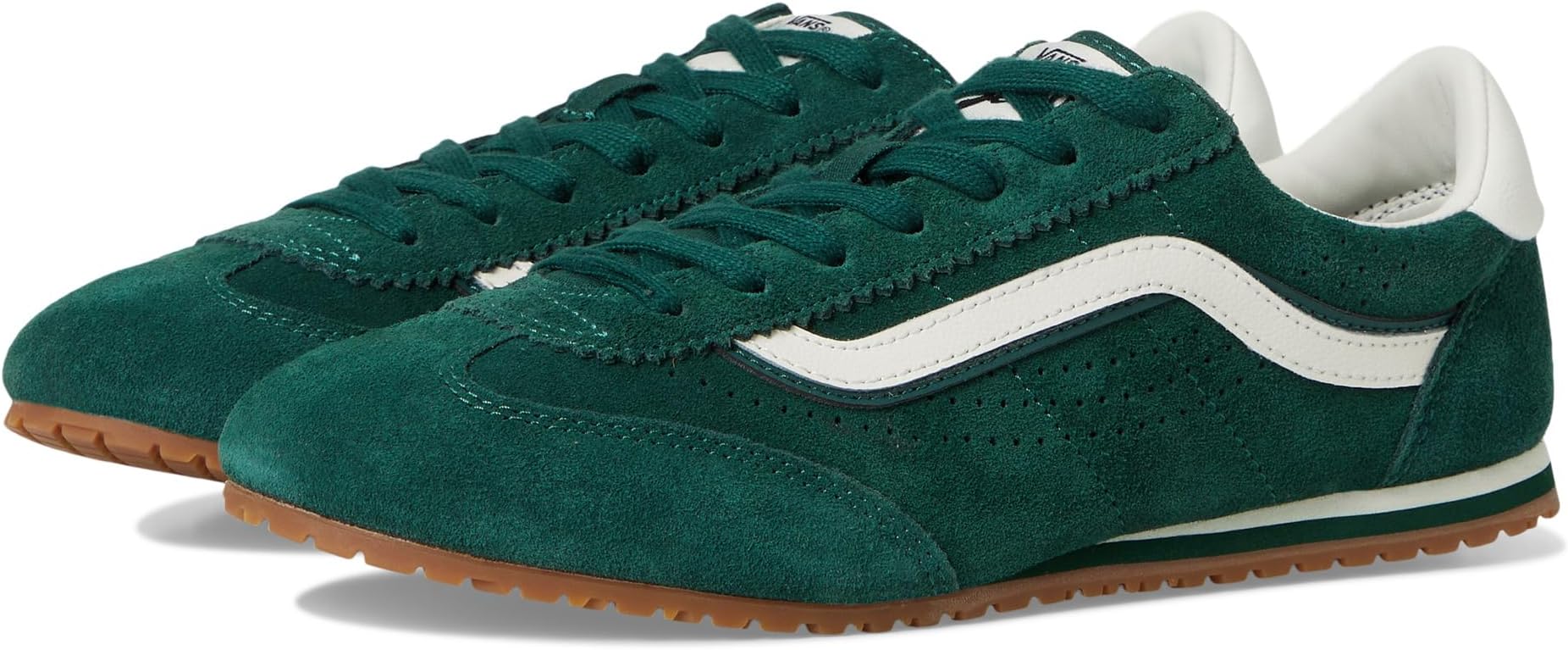 Кроссовки Vans Unisex Super Lowpro, Suede Emerald Green
