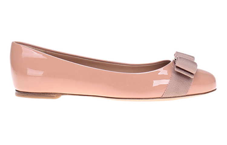 Туфли FERRAGAMO Varina женские тёмно-розовые — фото 2