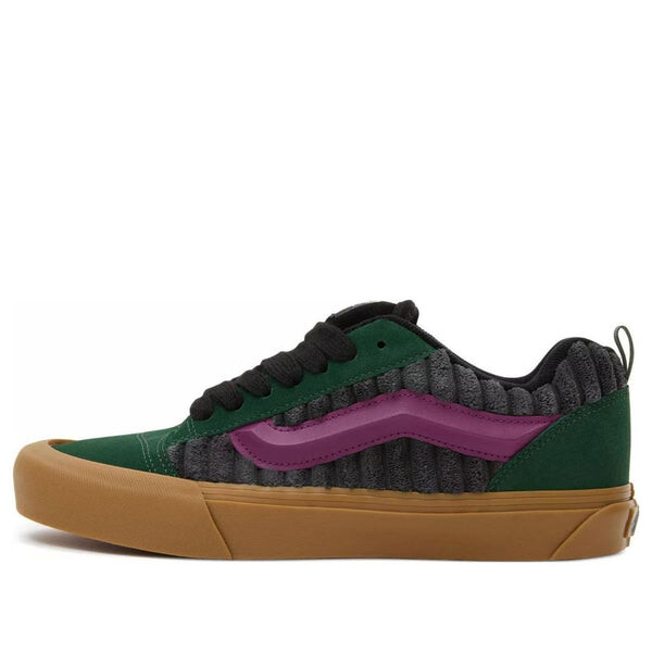 

Кроссовки knu-skool 'jumbo cord - green purple' Vans, серый