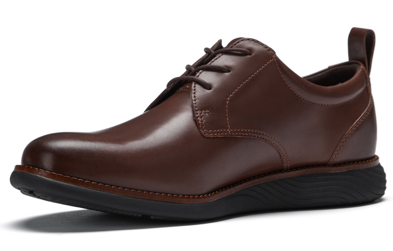 Мужские повседневные мужские низкие темно-коричневые Clarks — фото 2