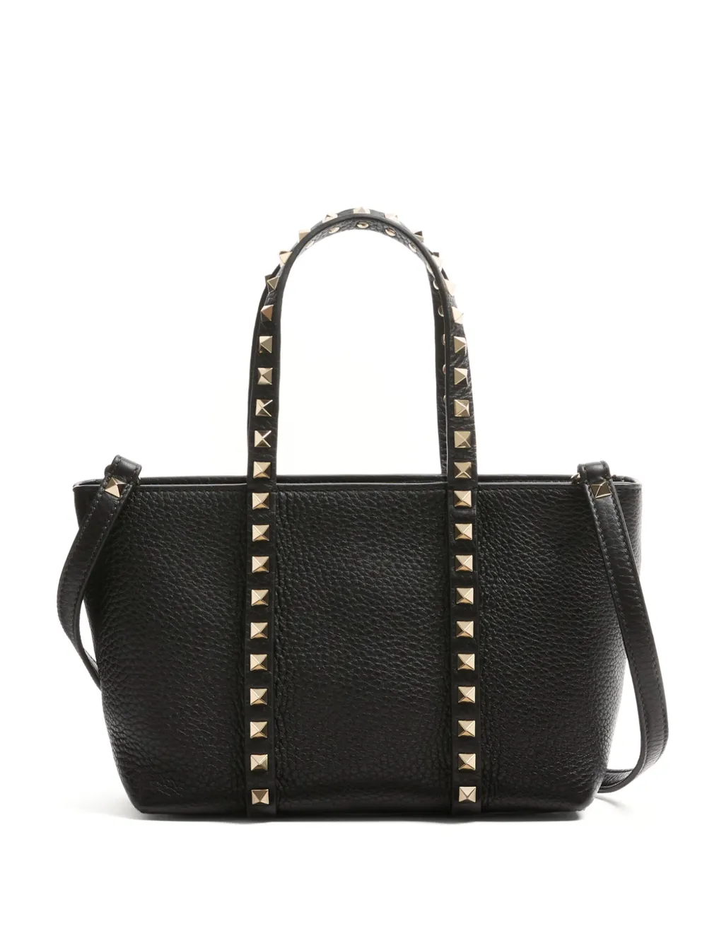 

Маленькая сумка-тоут Rockstud VALENTINO GARAVANI, черный