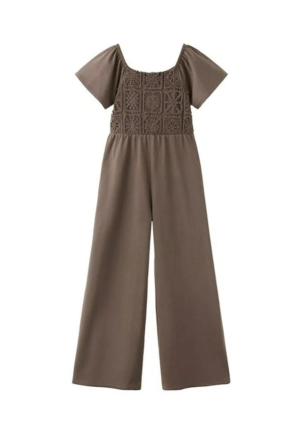 Детский комбинезон Mango Kids, Brown — фото 2