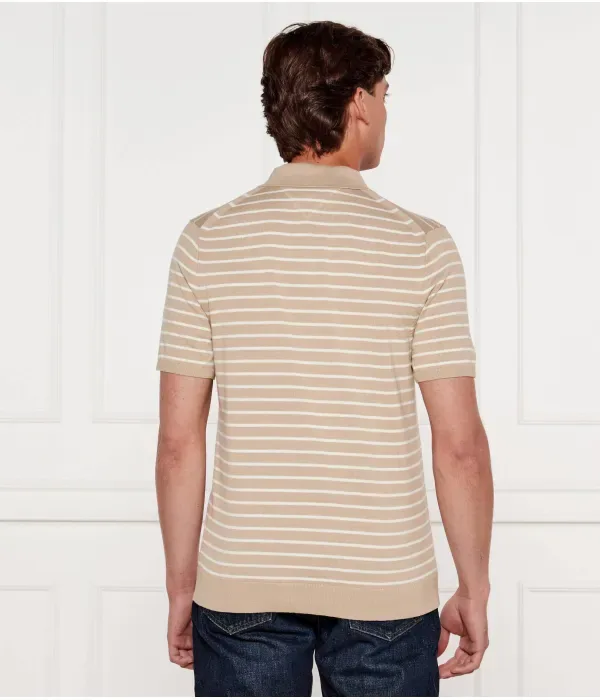 Поло ESSENTIAL regular fit Tommy Hilfiger, бежевый — фото 3