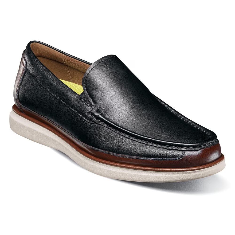 

Мокасины с мокроным носком Tropics Venetian Florsheim, black/multi