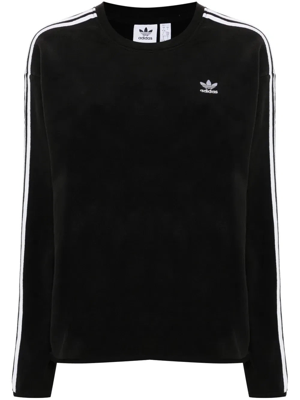 Толстовка 3-Stripes adidas, черный