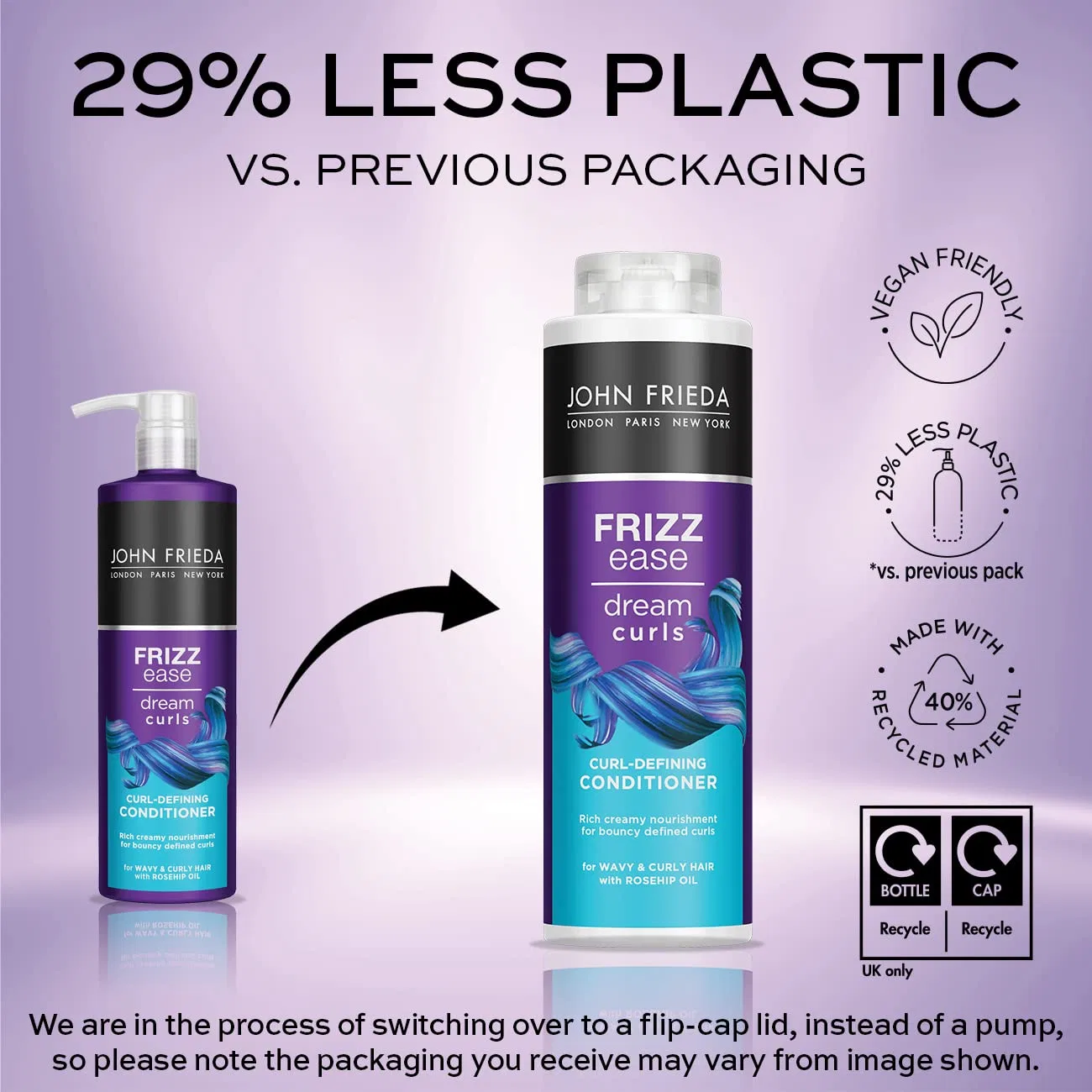 Кондиционер для вьющихся волос John Frieda Frizz Ease Dream Curls, 500 мл John Frieda — фото 2
