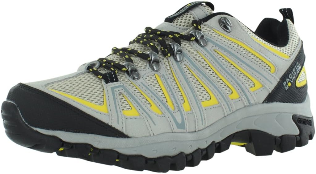 

Мужские походные ботинки Pacific Mountain Ravine, серый/кремовый/желтый