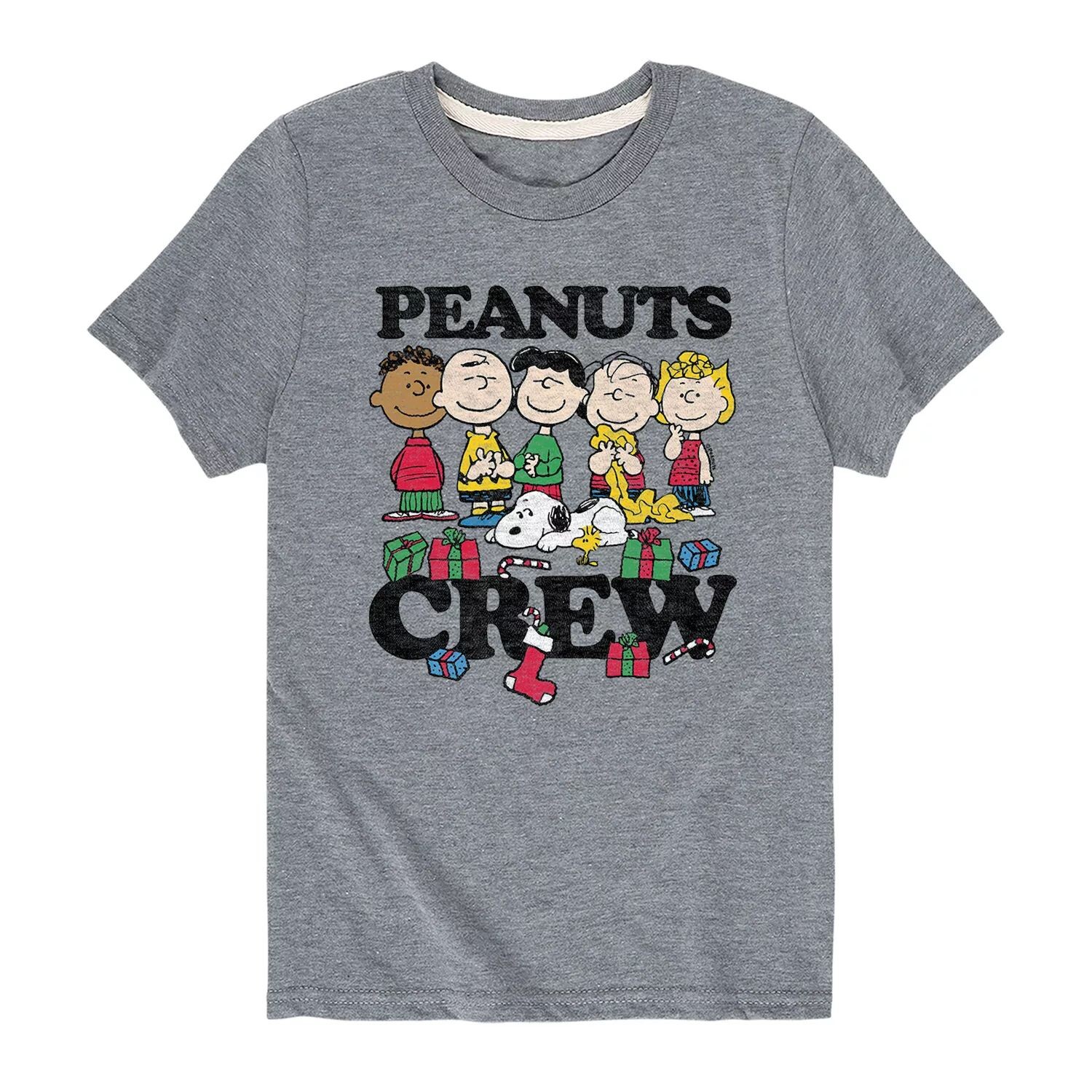 

Футболка с рисунком Peanuts Christmas Crew для мальчиков 8–20 лет Licensed Character